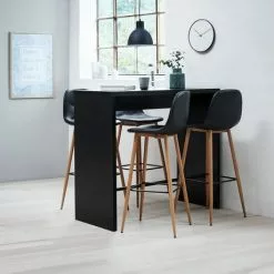 JYSK Internal Barstol JONSTRUP Svart/ek 10 JYSK Internal Barstol JONSTRUP Svart/ek -Sovrum Rea 100339