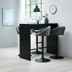 JYSK Internal Barstol TAULOV Grå/svart -Sovrum Rea 100346