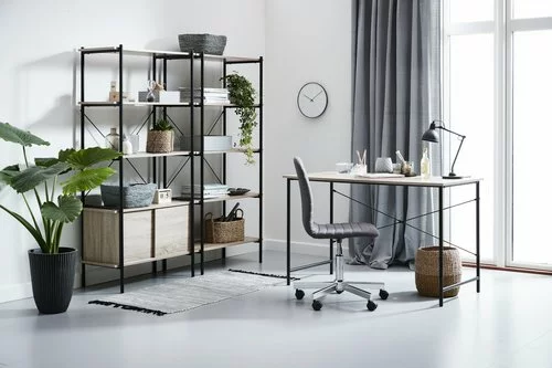 JYSK Internal Kontorsstol ABILDHOLT Mörkgrå/krom 11 JYSK Internal Kontorsstol ABILDHOLT Mörkgrå/krom - Bild 9