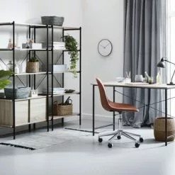 JYSK Internal Skrivbord VANDBORG 60x120 Ek/svart 20 JYSK Internal Skrivbord VANDBORG 60x120 Ek/svart -Sovrum Rea 100374