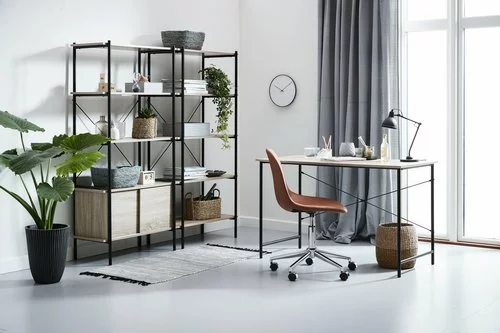 JYSK Internal Skrivbord VANDBORG 60x120 Ek/svart 11 JYSK Internal Skrivbord VANDBORG 60x120 Ek/svart - Bild 9