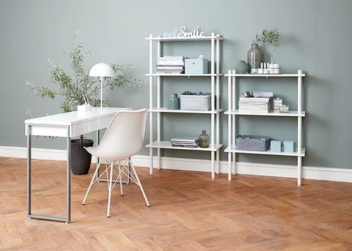 JYSK Internal Matstol KLARUP Vitt Konstläder/vit 7 JYSK Internal Matstol KLARUP Vitt Konstläder/vit - Bild 5