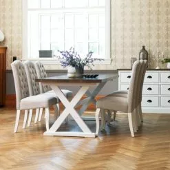 Matstol STENLILLE Sand/vit -Sovrum Rea 100447