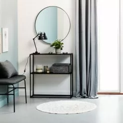 JYSK Internal Avlastningsbord VIRUM 26x80 Svart 20 JYSK Internal Avlastningsbord VIRUM 26x80 Svart -Sovrum Rea 100470