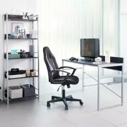 JYSK Internal Gamingstol HARLEV Svart -Sovrum Rea 100482