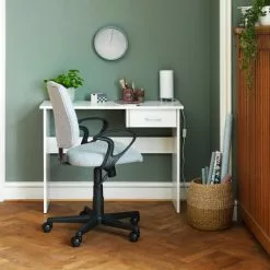 JYSK Internal Kontorsstol RUNGSTED Grått Tyg 7 JYSK Internal Kontorsstol RUNGSTED Grått Tyg -Sovrum Rea 100484