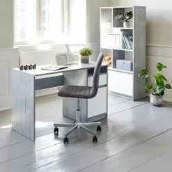 JYSK Internal Kontorsstol ABILDHOLT Mörkgrå/krom 27 JYSK Internal Kontorsstol ABILDHOLT Mörkgrå/krom -Sovrum Rea 100497 1