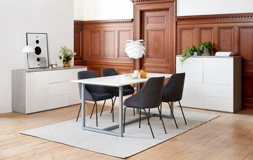 Skänk JERNVED 2 Dörrar Betong/högglans 7 Skänk JERNVED 2 Dörrar Betong/högglans - Bild 5