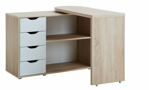 JYSK Internal Skrivbord LANGAGER 41-107x107-165 Ek 12 JYSK Internal Skrivbord LANGAGER 41-107x107-165 Ek - Bild 10