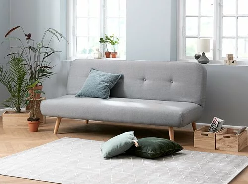 Bäddsoffa JUVRE Ljusgrå 4 Bäddsoffa JUVRE Ljusgrå - Bild 2