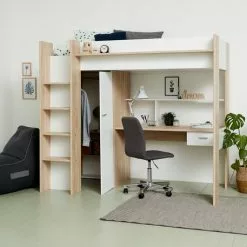 JYSK Internal Kontorsstol ABILDHOLT Mörkgrå/krom 29 JYSK Internal Kontorsstol ABILDHOLT Mörkgrå/krom -Sovrum Rea 101852