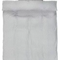 Basic Påslakanset BEATE Bäckebölja 150x210 Grå