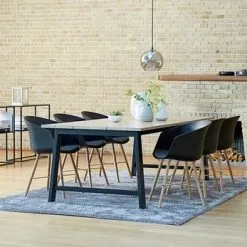 JYSK Internal Avlastningsbord VIRUM 26x80 Svart 22 JYSK Internal Avlastningsbord VIRUM 26x80 Svart -Sovrum Rea 106027