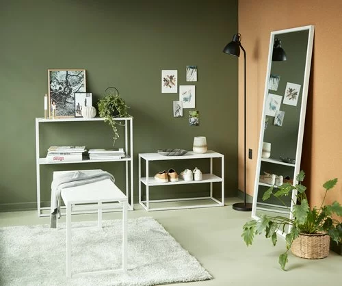 Avlastningsbord VIRUM 26x80 Vit 4 Avlastningsbord VIRUM 26x80 Vit - Bild 2