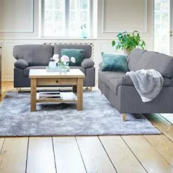 Soffa GEDVED 3-sits Grå -Sovrum Rea 106697