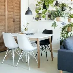 JYSK Internal Matstol KLARUP Vitt Konstläder/vit 17 JYSK Internal Matstol KLARUP Vitt Konstläder/vit -Sovrum Rea 106897 3