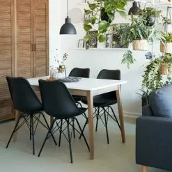 JYSK Internal Matbord GAMMELGAB 80x120 Ek/vit 12 JYSK Internal Matbord GAMMELGAB 80x120 Ek/vit -Sovrum Rea 106899 1