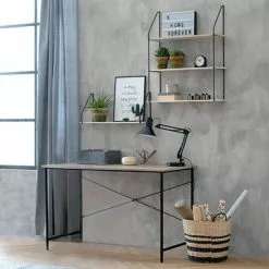 JYSK Internal Skrivbord VANDBORG 60x120 Ek/svart 21 JYSK Internal Skrivbord VANDBORG 60x120 Ek/svart -Sovrum Rea 107712