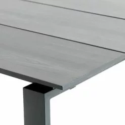 JUTLANDIA KOPERVIK L215 Bord Grå + 4 SANDVED Stol Svart -Sovrum Rea 107879 2