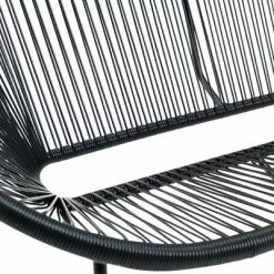 Loungesoffa UBBERUP 2-sits Svart -Sovrum Rea 107920