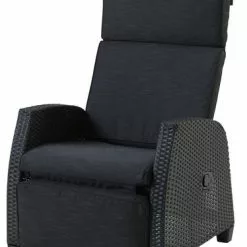 JUTLANDIA Loungestol DOVRE Svart