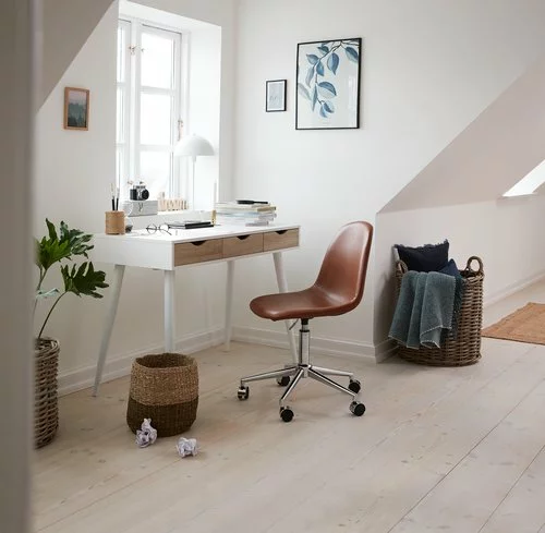 Skrivbord PLOVSVAD 50x110 Ek/vit 4 Skrivbord PLOVSVAD 50x110 Ek/vit - Bild 2