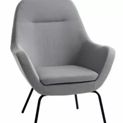 Fåtölj NEBEL Ljusgrå