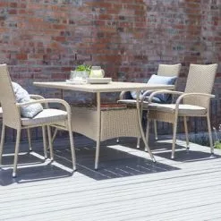 STRIB L150 Bord Natur + 4 GUDHJEM Stol Natur 14 STRIB L150 Bord Natur + 4 GUDHJEM Stol Natur -Sovrum Rea 109064