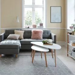 Royal Oak Soffbord LEJRE 60x120 Vit/ek 18 Royal Oak Soffbord LEJRE 60x120 Vit/ek -Sovrum Rea 111793 1