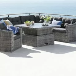 JUTLANDIA Loungeset TAMBOHUSE 5-sits Grå 16 JUTLANDIA Loungeset TAMBOHUSE 5-sits Grå -Sovrum Rea 111919