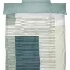 KRONBORG Påslakanset VERA Satin 150x210 Petrol -Sovrum Rea 112327