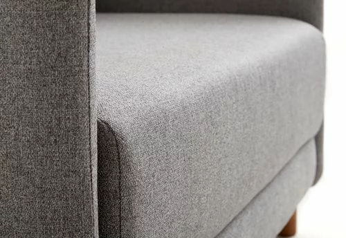 Bäddfåtölj NORODDEN Ljusgrå 4 Bäddfåtölj NORODDEN Ljusgrå - Bild 2