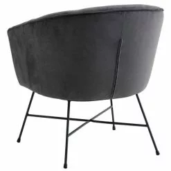 Fåtölj FAUSING Antracitgrå -Sovrum Rea 113704