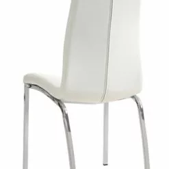 Matstol HAVNDAL Vit/krom 12 Matstol HAVNDAL Vit/krom -Sovrum Rea 113857