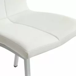 Matstol HAVNDAL Vit/krom 13 Matstol HAVNDAL Vit/krom -Sovrum Rea 113858