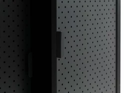 Skåp VIRUM 2 Dörrar Svart 4 Skåp VIRUM 2 Dörrar Svart - Bild 2