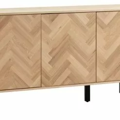 Royal Oak Skänk AGERSKOV 3 Dörrar Ek/svart