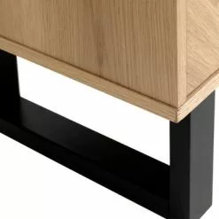 Royal Oak Skänk AGERSKOV 3 Dörrar Ek/svart -Sovrum Rea 114610