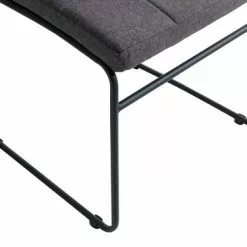 Matstol HAMMEL Grå/svart 14 Matstol HAMMEL Grå/svart -Sovrum Rea 114676