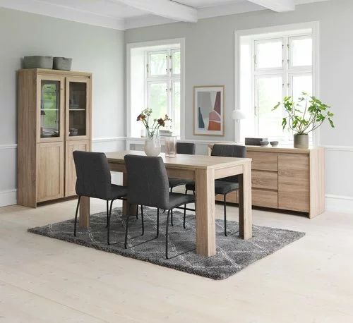 Matstol HAMMEL Grå/svart 9 Matstol HAMMEL Grå/svart - Bild 7