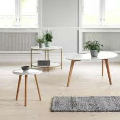 Royal Oak Soffbord LEJRE 60x120 Vit/ek 12 Royal Oak Soffbord LEJRE 60x120 Vit/ek -Sovrum Rea 115145 1