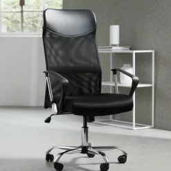 JYSK Internal Kontorsstol BILLUM Svart Mesh 18 JYSK Internal Kontorsstol BILLUM Svart Mesh -Sovrum Rea 115171