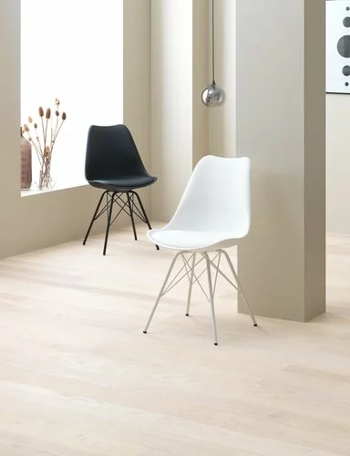 JYSK Internal Matstol KLARUP Svart Konstläder/svart 9 JYSK Internal Matstol KLARUP Svart Konstläder/svart - Bild 7