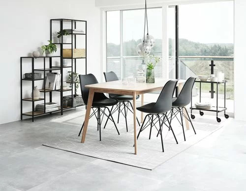 JYSK Internal Matstol KLARUP Svart Konstläder/svart 10 JYSK Internal Matstol KLARUP Svart Konstläder/svart - Bild 8