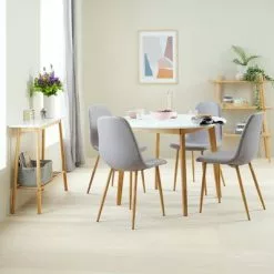 JYSK Internal Matstol JONSTRUP Grå/ek 21 JYSK Internal Matstol JONSTRUP Grå/ek -Sovrum Rea 115267