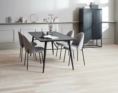 Skåp VIRUM 2 Dörrar Svart 7 Skåp VIRUM 2 Dörrar Svart - Bild 5