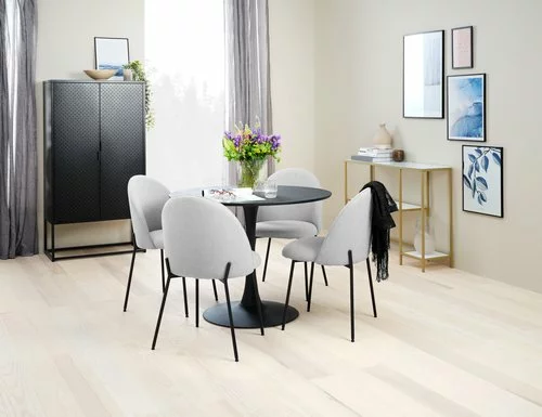 Skåp VIRUM 2 Dörrar Svart 8 Skåp VIRUM 2 Dörrar Svart - Bild 6