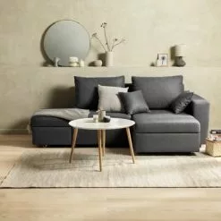 Soffbord GALTEN Ø75 Vit -Sovrum Rea 115320