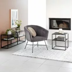 TV-bänk VIRUM Svart 14 TV-bänk VIRUM Svart -Sovrum Rea 115332