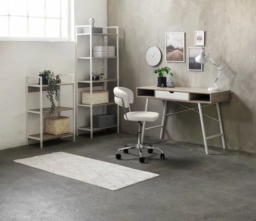 JYSK Internal Skrivbord ABBETVED 48x120 Ek/vit 9 JYSK Internal Skrivbord ABBETVED 48x120 Ek/vit - Bild 7